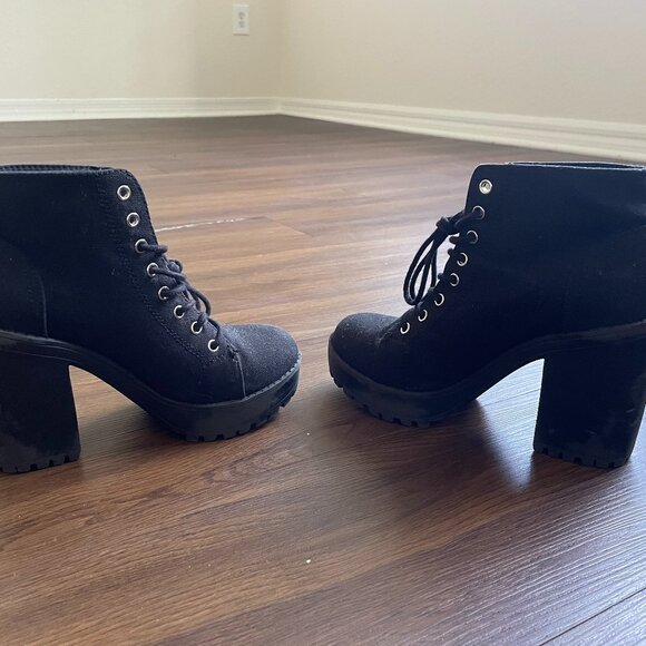 H&M Divided Chunky Block Heels - Picture 5 of 8